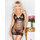 iCollection See Through Polka Dot Lace Chemise