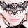 Luna Veneziana Aida Masquerade Mask