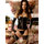 Beauty Night Mistress Vinyl Corset and Glove Set