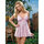 Dreamgirl Sheer Enticement Pleated Chiffon Babydoll