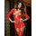 Dreamgirl Black Diamond Fishnet Garter Dress