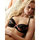 BlueBella Amelia Floral Satin Bra Pink