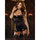 Dreamgirl Starlet Satin Babydoll and Thong Set