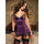 Dreamgirl Silken Soiree Satin Babydoll and G-String