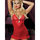 Seven Til Midnight Scarlet Lace Sexy Chemise Set