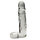 Spartacus 8 Inch Realistic Glass Dildo