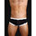 MaleBasics Cheeky Nylon Briefs with Lace Trim