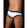 MaleBasics Cheeky Nylon Briefs with Lace Trim