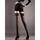 Gabriella Lace Top Hold Up Stockings with Back Seam
