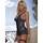 G World Sheer Lace Chemise and Garter Set