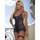 G World Sheer Lace Chemise and Garter Set