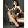 Stockings & Romance Seduction Satin and Sheer Mesh Corselette
