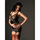 Stockings & Romance Seduction Satin and Sheer Mesh Corselette