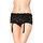 Soft Line Flower Girdle Garter Knickers with String Back
