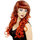Glamour Long Curly Siren Wig with Fringe