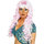 Glamour Long Curly Siren Wig with Fringe