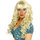 Glamour Long Curly Siren Wig with Fringe