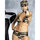 Obsessive Sexy Soldier Camouflage Bra Set with Hat