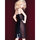 Coquette Darque Faux Leather and Mesh Corselette Dress