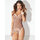 Escante Basque and Stockings Set