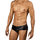 Pikante Wet Look Zip Front Briefs