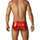Pikante Wet Look Zip Front Briefs