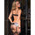 Coquette Satin Bra and Garter Set