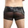 Male Power Birdcage Sheer Panel Boxer Shorts