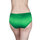 Playful Promises Emerald Satin High Waisted Briefs