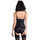 Playful Promises Blue Blood Satin and Lace Basque Top