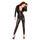 Kitten Sexy Wet Look Catsuit with Front Zip