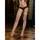 Dreamgirl Black Diamond Back Seam Sheer Thigh Highs