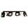 Bondage Boutique Adjustable Spreader Bar with 4 Cuffs