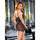 Lapdance Plus Size VIP Glitter Mini Dress