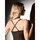 Escante Metallic Silver Basque and Stockings Set
