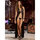 Rene Rofe See Through Lace Gown and G-String Set