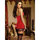 Dreamgirl Silken Soiree Satin Babydoll and G-String