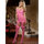 Dreamgirl Black Diamond All-In-One Leopard Fishnet Dress and Stockings