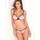 Rene Rofe Revealing Lace Bra and Crotchless Thong Set