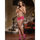 Dreamgirl Stretch Lace-Up Crotchless Short