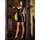 Dreamgirl Faux Stretch Leather Dress