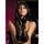 Seven Til Midnight Lace and Wet Look Elbow Length Gloves