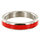 Stainless Steel 2 Inch Cock Ring with Black Band