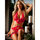 G World 2-Piece Sexy Teddy and Garters Set