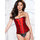 iCollection Victorian Brocade Reversible Satin Corset