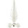 Spartacus Blown Medium Spade Glass Butt Plug