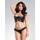 Kiss Me Satin Bustier Top with Matching Thong