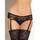 Kiss Me Crotchless Suspender Thong