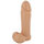 Extra Thick 9 Inch Solid Cock & Balls With Suction
