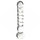 Gläs Joystick Textured Glass Dildo